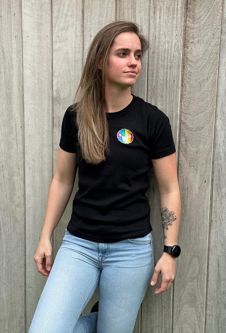 Black Sheep Pride collectie T-shirt Zwart